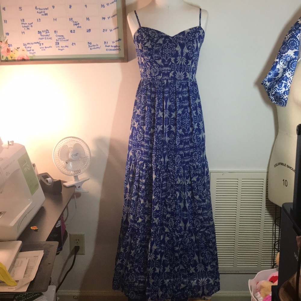 Jolt Floral Print Maxi Sundress